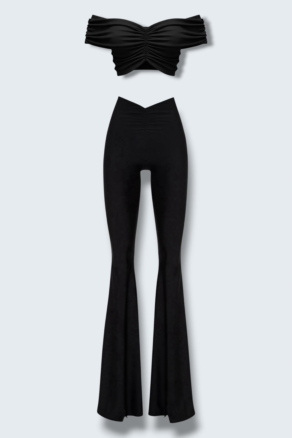 Set Top Goddess II BL x Pantaloni Muse