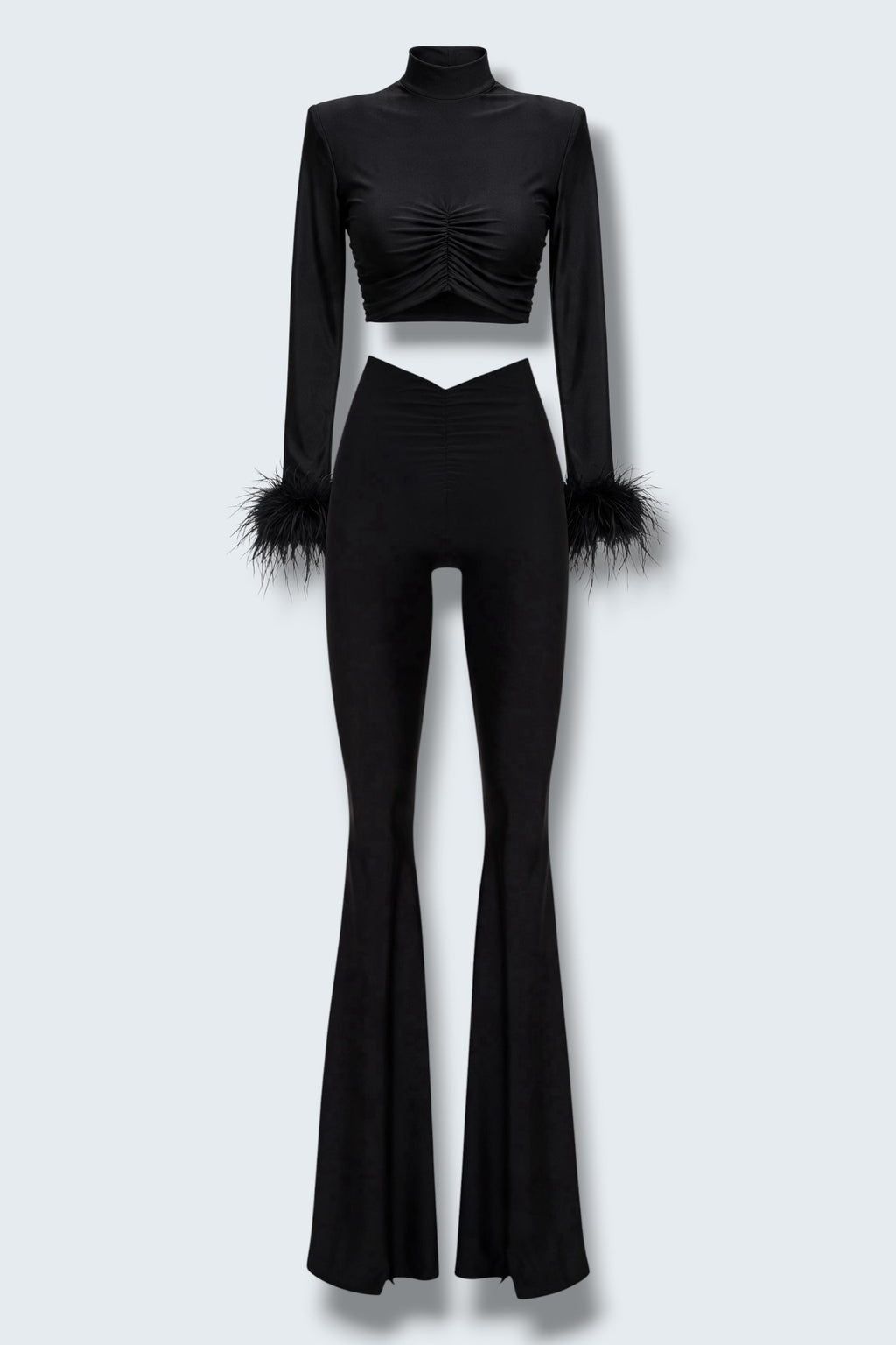 Set Top Miss Rose x Pantaloni Muse