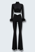 Set Top Miss Rose x Pantaloni Muse